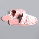 Women Luxury Silk Slippers Mulberry Silk Home Slippers Travel Slippers Soft-Soled Slippers - slipintosoft