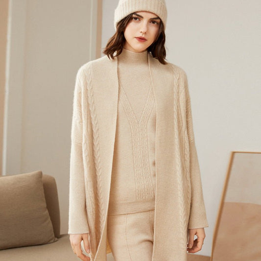 Women's Sleeveless Cashmere Sweater Turtleneck Soft Cashmere Tank - slipintosoft